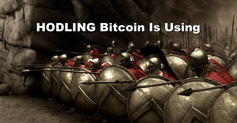 HODLING Bitcoin Is a Great Way Using Bitcoin
